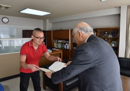 認定授与式の様子1